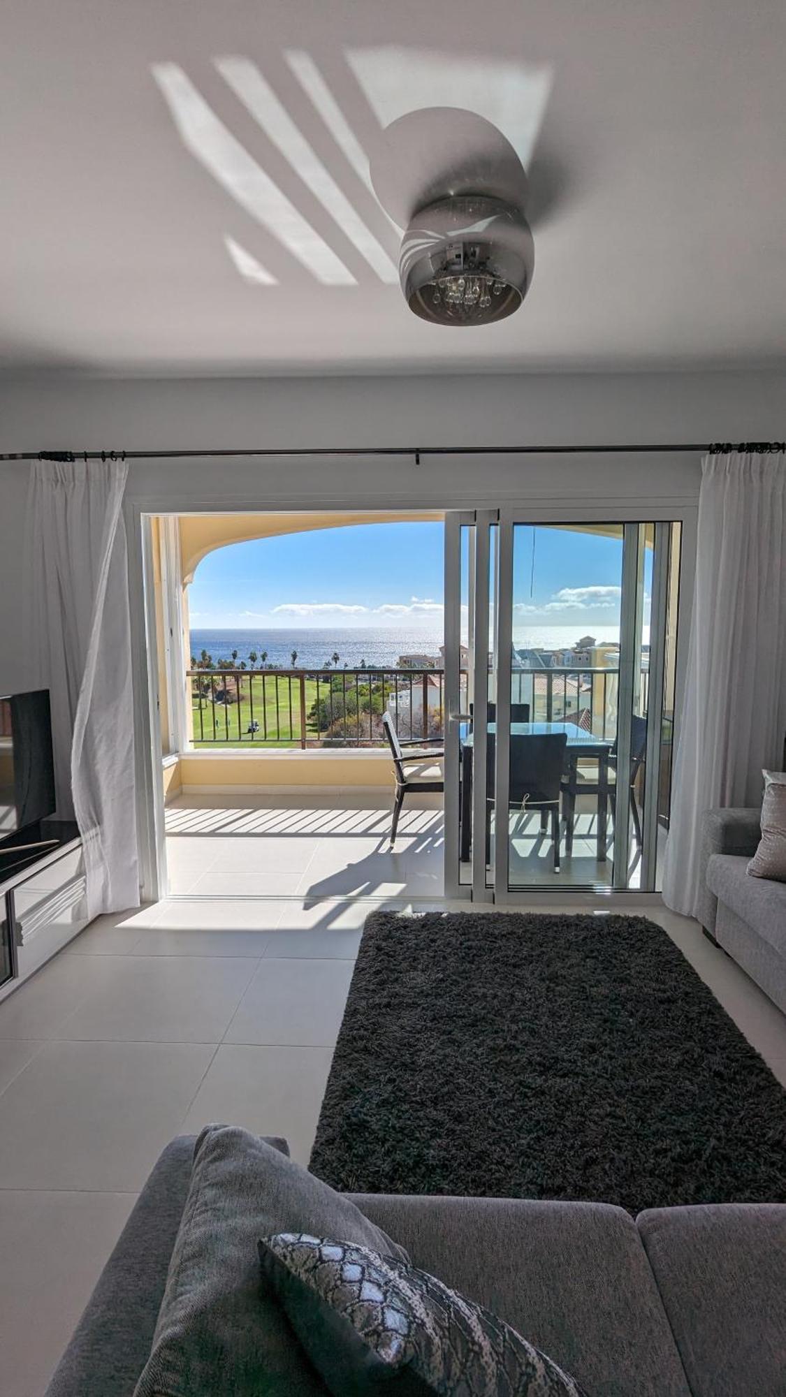 Golf View Apartment - Stunning Ocean View Golf Del Sur سان ميغيل ذي أبونا المظهر الخارجي الصورة